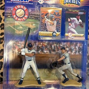 1999 Derek Jeter Baseball Figurine Set